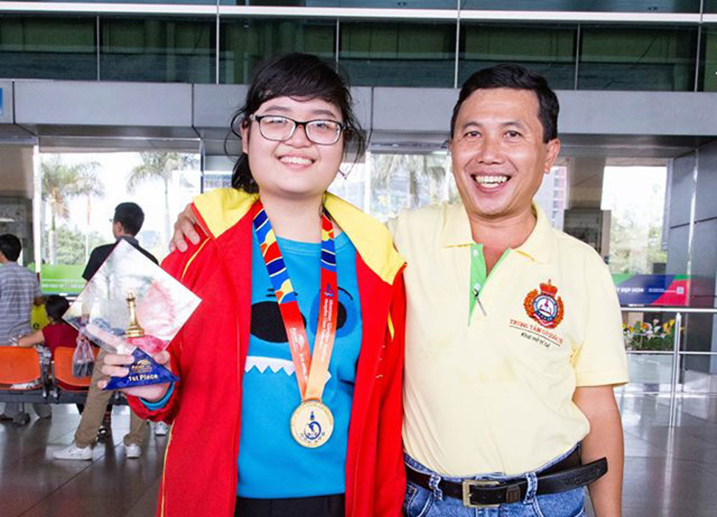 Ước mơ cháy bỏng trở thành Đại kiện tướng của nữ sinh lớp 10 Trường chuyên Lê Hồng Phong
