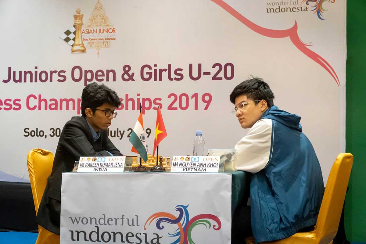 Nguyễn Anh Khôi vô địch cờ tiêu chuẩn và cờ nhanh Giải vô địch cờ vua trẻ U20 Châu Á 2019