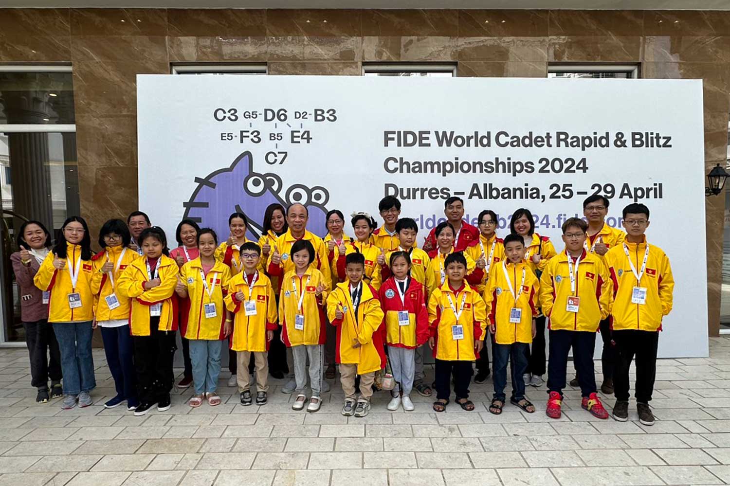 Giải vô địch cờ vua nhanh và chớp thế giới U8, U10, U12 – Việt Nam giành 1HCV, 2HCB và 1HCĐ