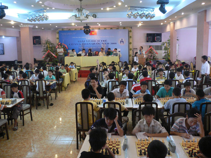 Giải trẻ Cờ Vua tiêu chuẩn toàn quốc - National Youth standard chess championships 2008