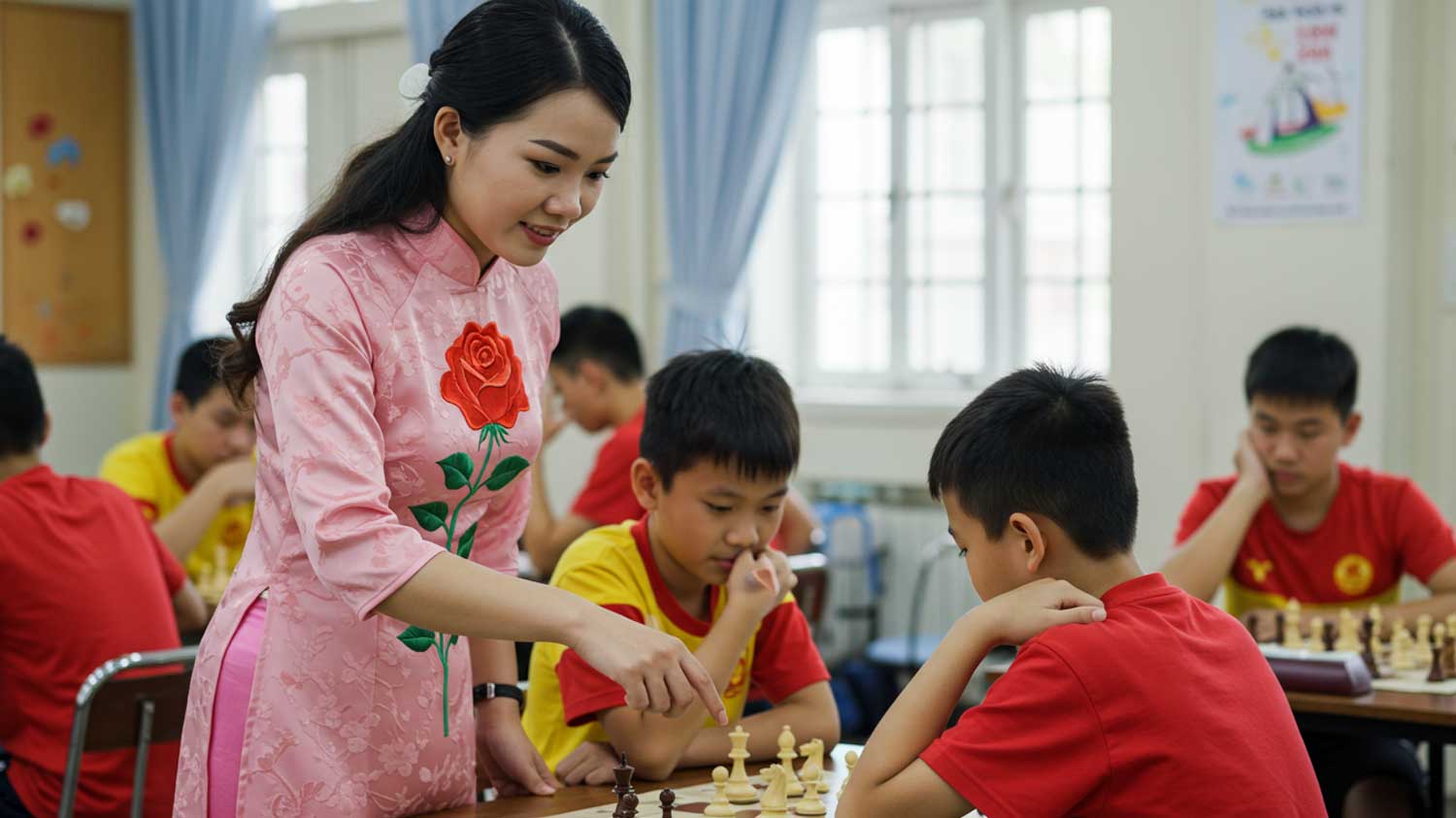 AI trainer woman