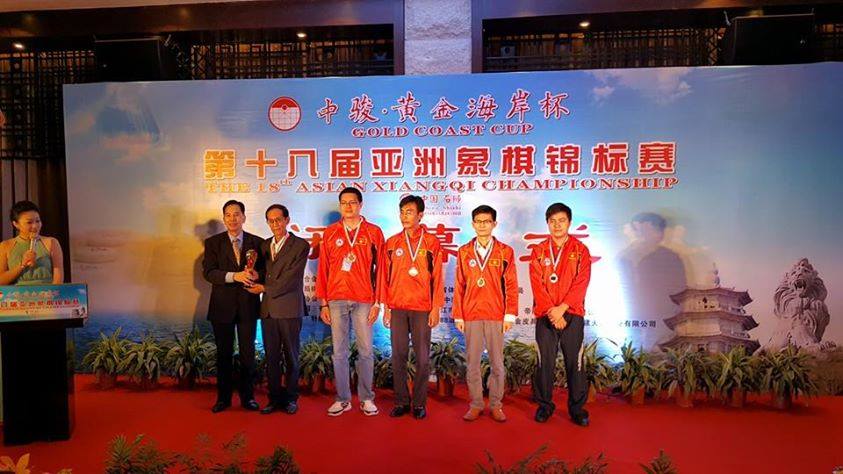  Việt Nam đoạt 2HCB và 1 HCĐ tại giải vô địch cờ tướng châu Á lần thứ 18 - 2014