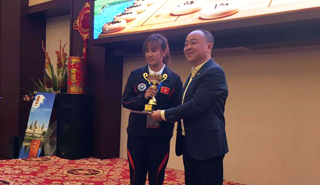 Phương Thanh đoạt huy chương đồng Giải vô địch cờ Tướng châu Á 2017