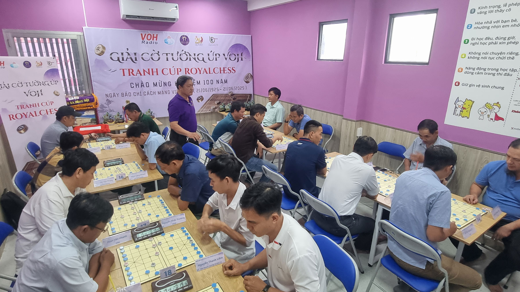 Giải Cờ Tướng úp VOH 2025 – Tranh cúp Royal Chess