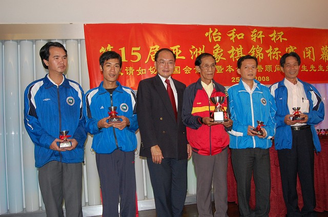 Giải vô địch Cờ Tướng Châu Á lần thứ 15 - 15th ASIAN Xiangqi championships 2008